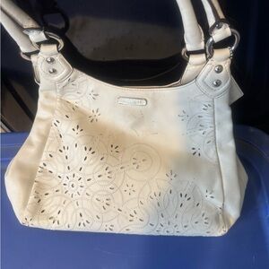 Coach  White Handbag